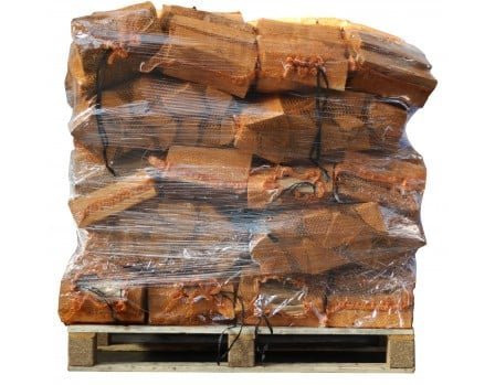 Trockenes Eschen-Kaminholz – 8-kg-Säcke – hohe Heizleistung
