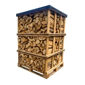 Kaminholz 40 cm – 2 Paletten mit insgesamt 6 Ster – Hartholzmischung