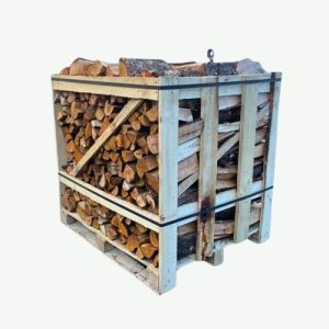 Getrocknetes Buchenholz – gleichmäßige Wärme – Holzbox 1 m³